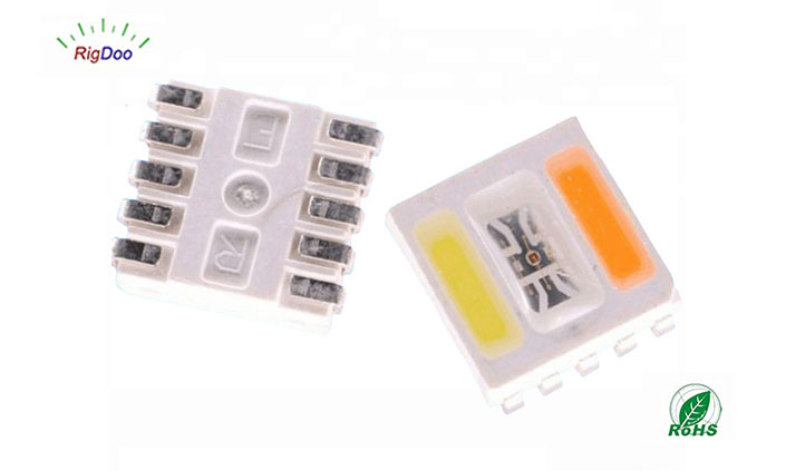 New Products SMD LED 5050 5in1 RGBWW