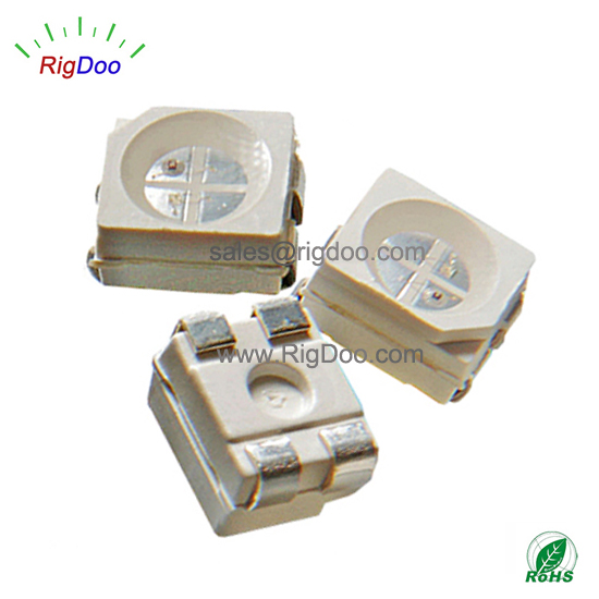 3528 Red/Green Two Dies Dual Colors Light Emitter LED Chip SMD RD3528-192URUGC-P2